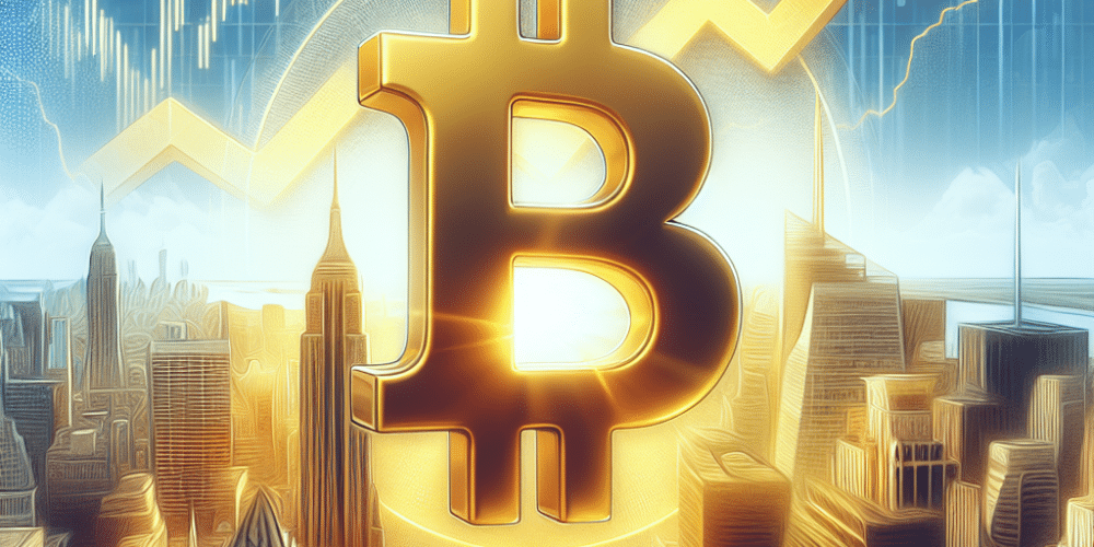 Bitcoin Surges to Record High Amidst Wall Street Adoption