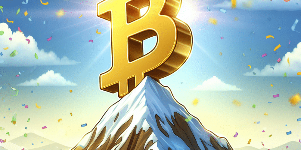 Title: Bitcoin Surges to New Heights Amidst Positive Market Sentiment
