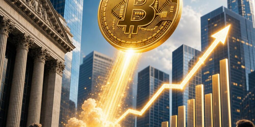 Bitcoin Surges to New Heights Amidst Institutional Adoption