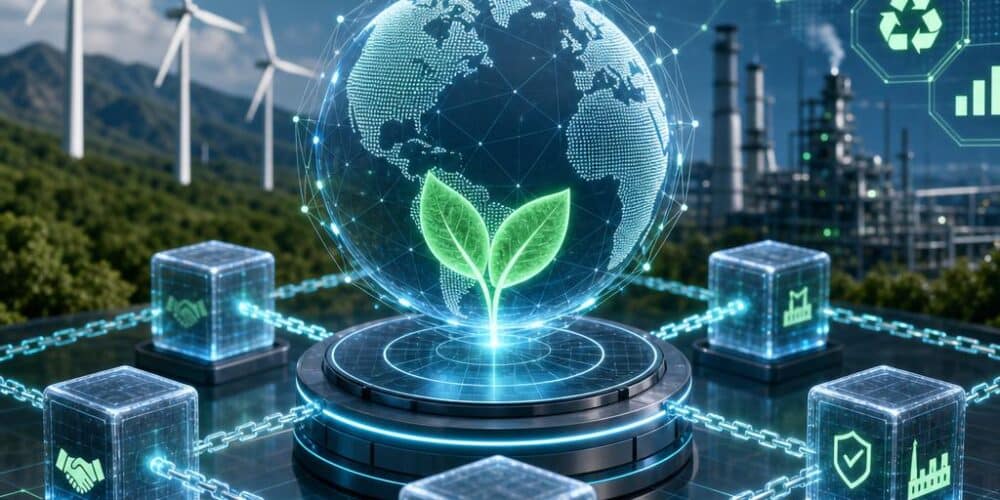 Blockchain Platform Unveils Revolutionary Carbon Trading System