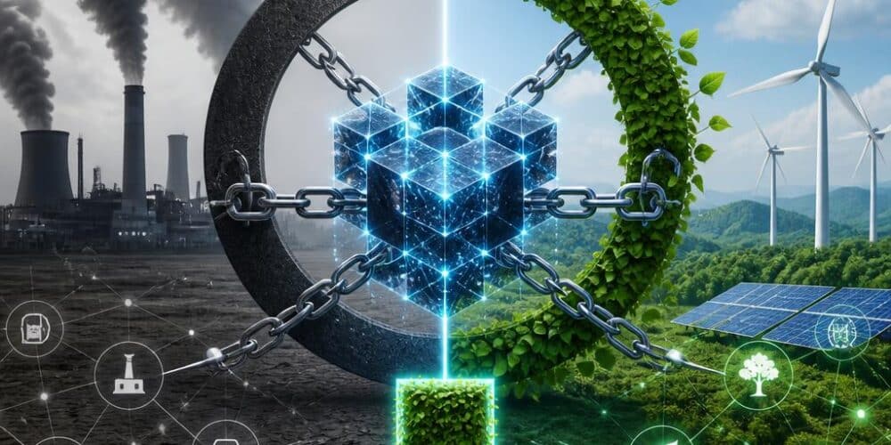 Major Blockchain Initiative Pledges to Halve Carbon Emissions by 2030