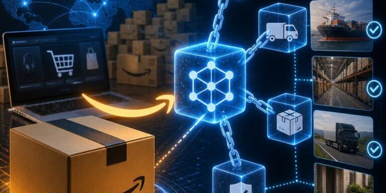 Title: Major Shift in E-commerce: Amazon Integrates Blockchain for Enhanced Transparency